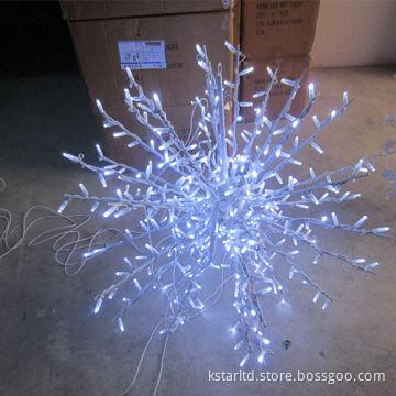 LED Christmas Light Sky-ball, Foldable, Sized 80cm with 432 Cool White LEDs